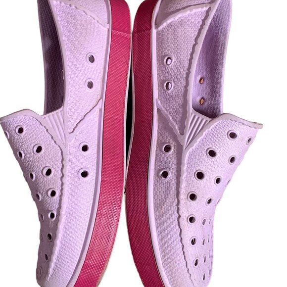 Sanuk Shoes Youth Girls Size‎ 4.5 measures 9" LiL Walkers Lavender Water Sneaker - Picture 7 of 11